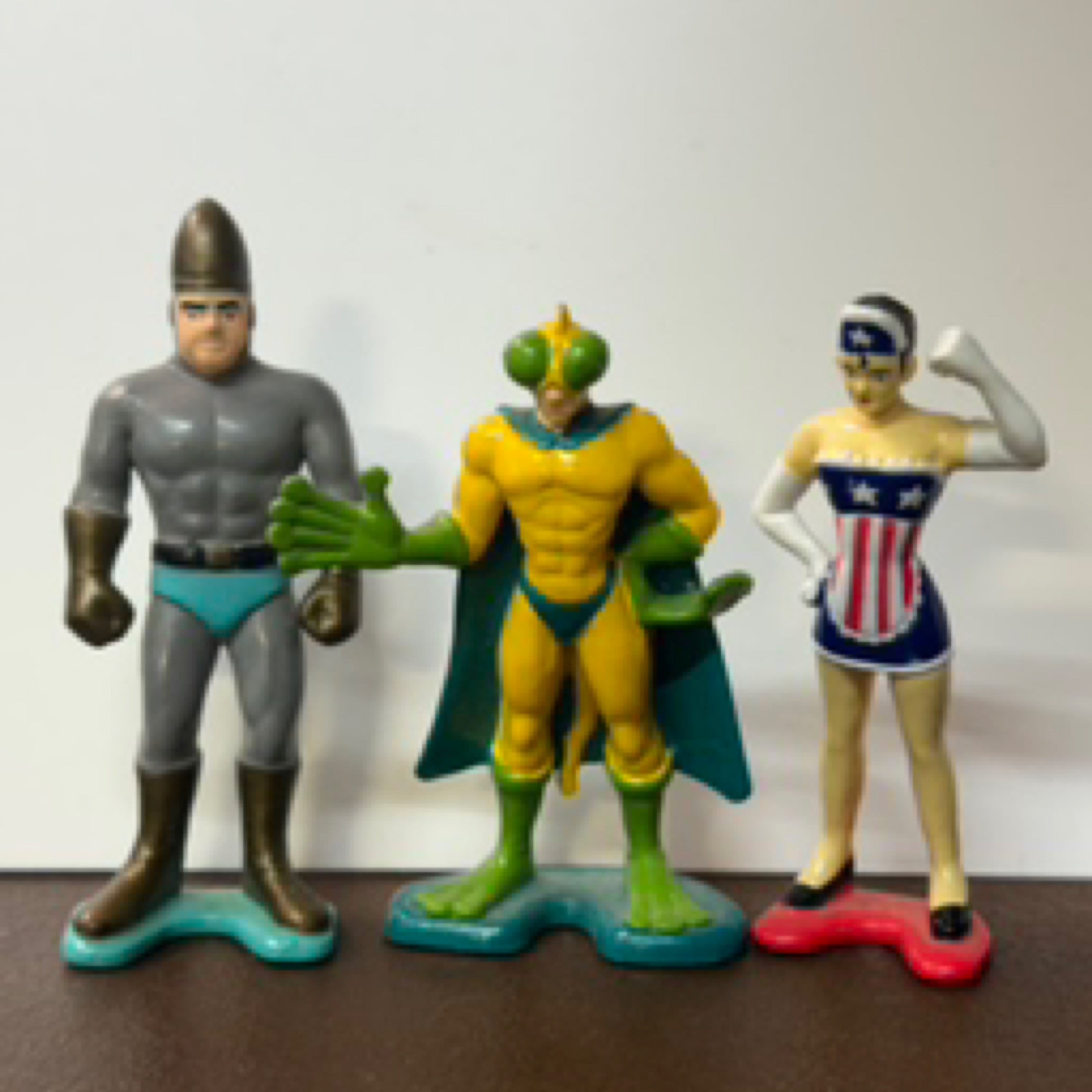 Three The Tick Figures | WALKING DOWN MEMORY LANES